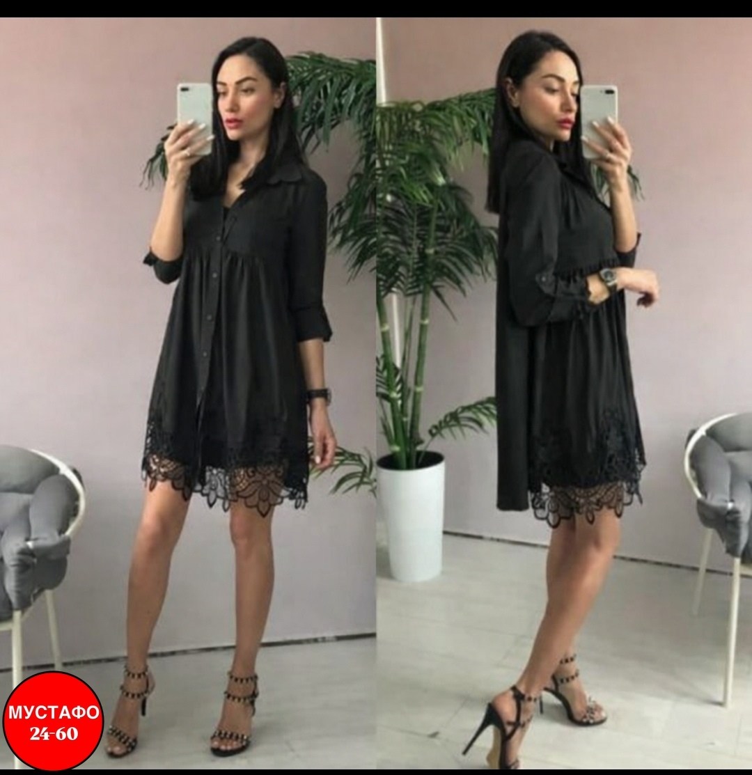 платье свободного кроя,платье с кружевами,модное платье,платье с гипюром,платье женское туника