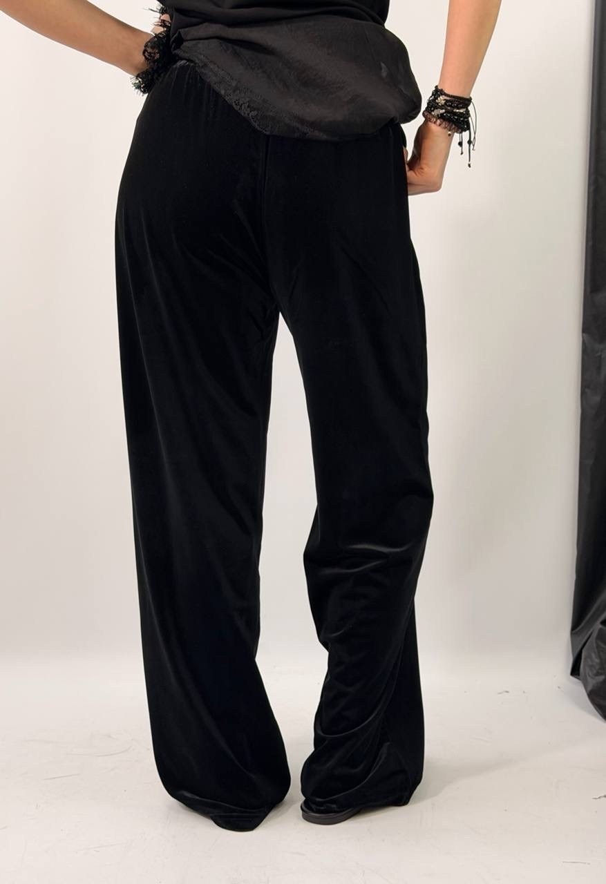 брюки свободного кроя из велюра julia weber,брюки свободного кроя из велюра,брюки женские "злата" 1372-6 велюр черный,бархатные брюки широкого кроя next черный,широкие бархатные брюки