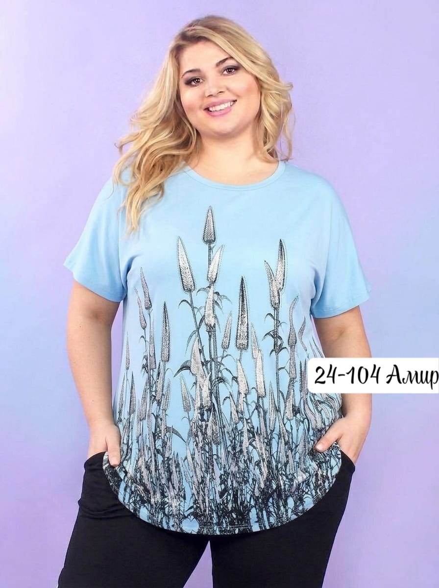 женская футболка больших размеров,туника серебро интикома,женская туника,футболки для полных женщин,туники полным женщинам