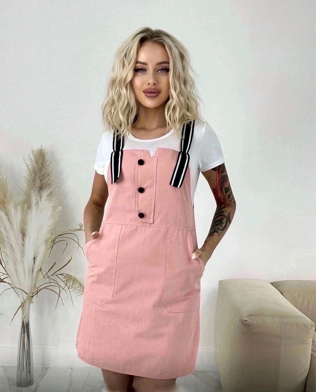 сарафан женский летний,сарафан женский,сарафан модный,сарафан с футболкой,сарафан с майкой