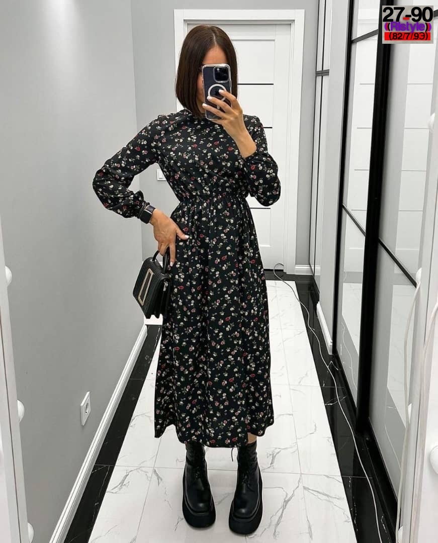 платье женское,стильное платье,платье женское черное,женское платье миди,женские длинные платья