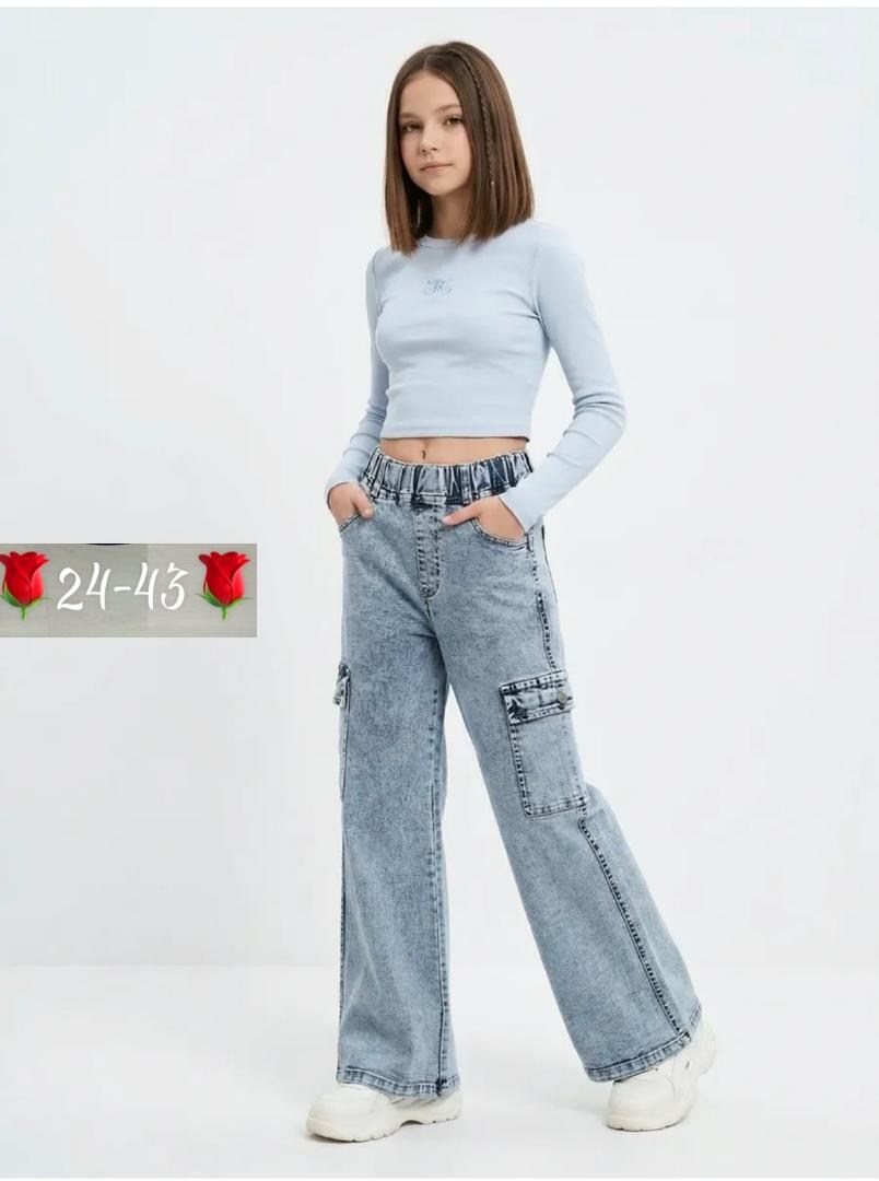 джинсы карго для девочки,джинсы для девочек,джинсы для подростка,джинсы подростковые,джинсовые брюки