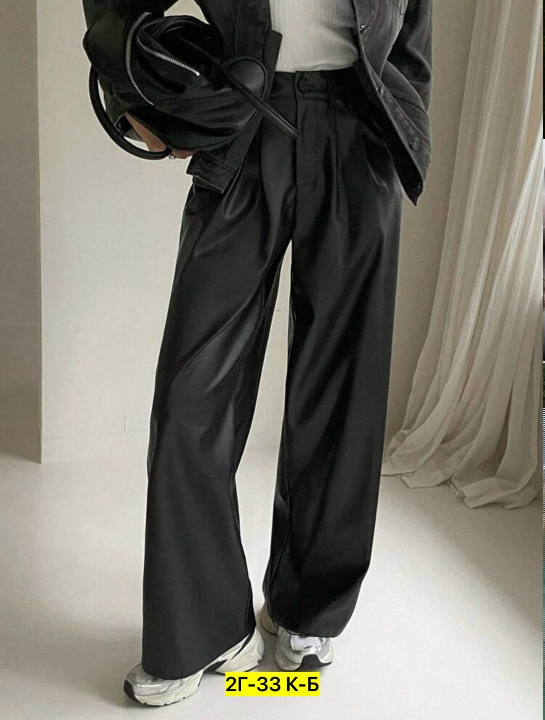 стильные свободные брюки y2k с широкими штанинами,широкие брюки,брюки женские широкие,женские брюки,кожаные брюки женские
