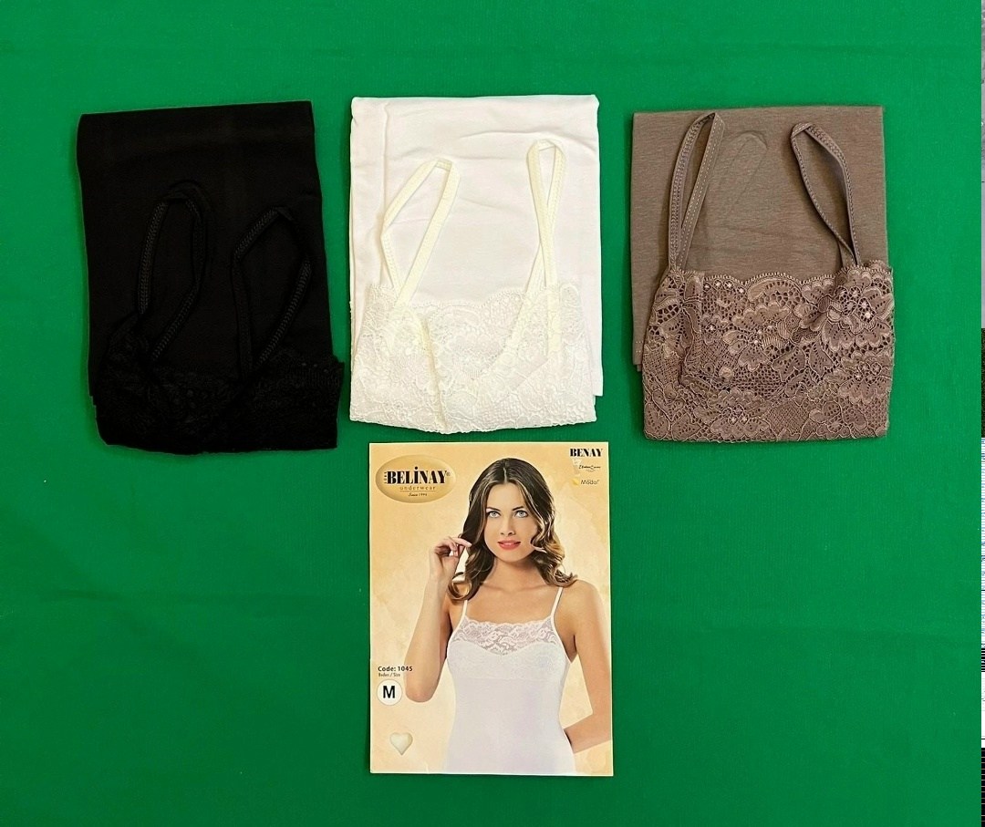 женская майка,майка бельевая,женская нижнее белье,майка belinay 6005,белая женская майка