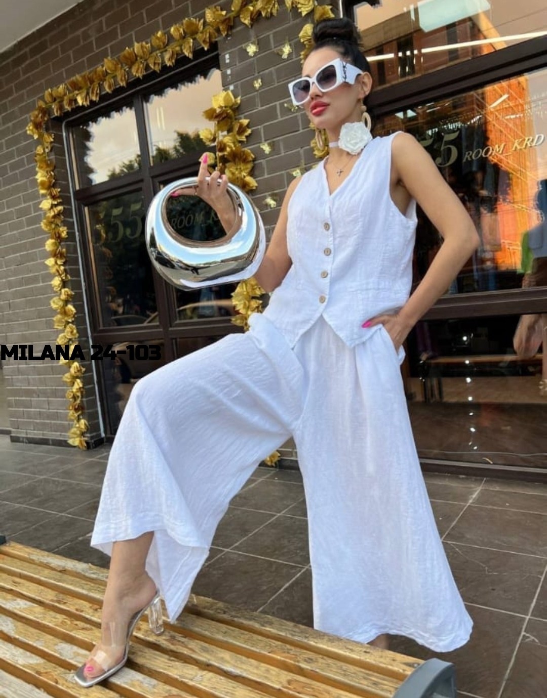 джинсовый костюм брючный палаццо с жилетом vera nova,джинсовый костюм брючный палаццо с жилетом vera nova 327890108,джинсовый костюм брючный палаццо с жилетом vera nova цвет синий,джинсовый брючный ко