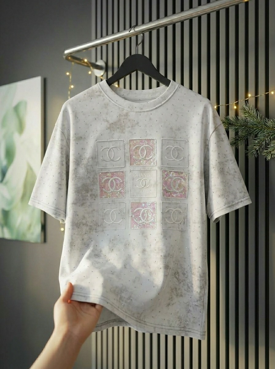 стиль футболка,женская футболка,футболка chanel,шанель одежда