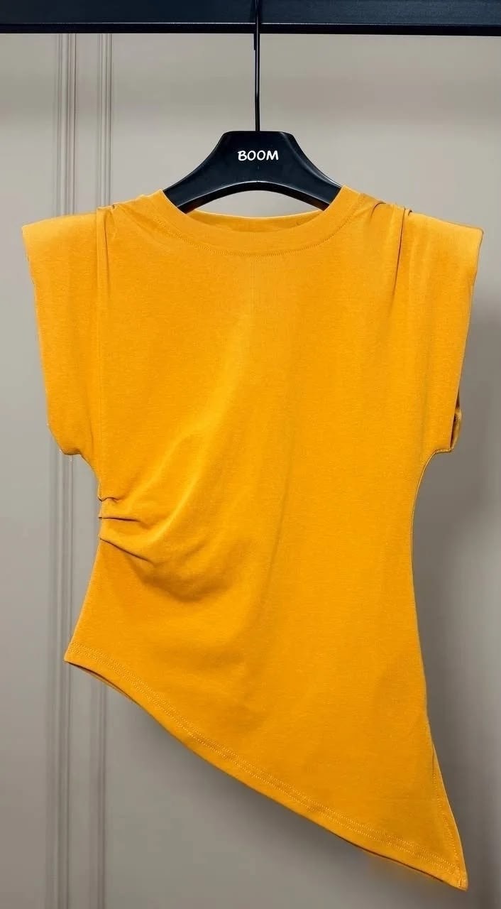 женская асимметричная футболка,футболки женская,женская майка,,футболки модные