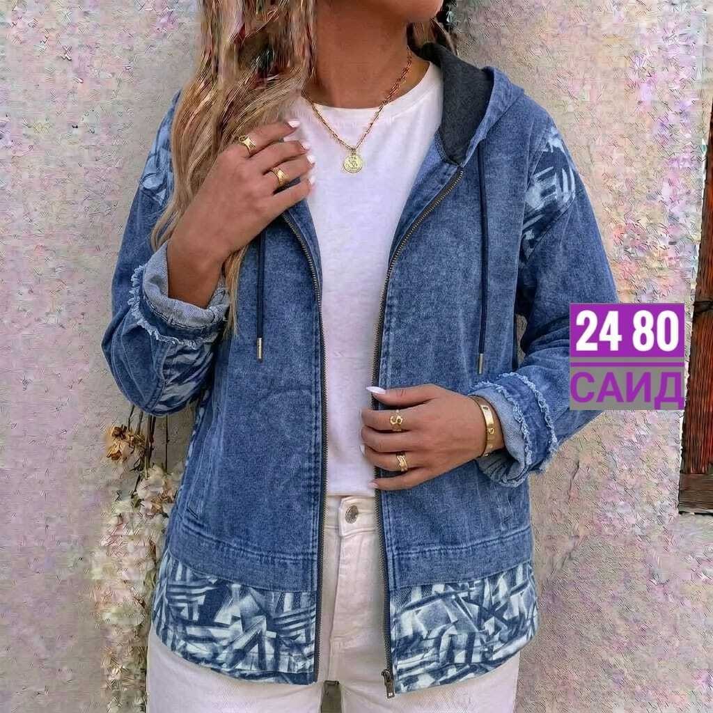 куртка джинсовая женская,женская куртка,джинсовая куртка,женская кофта,джинсовая куртка с капюшоном