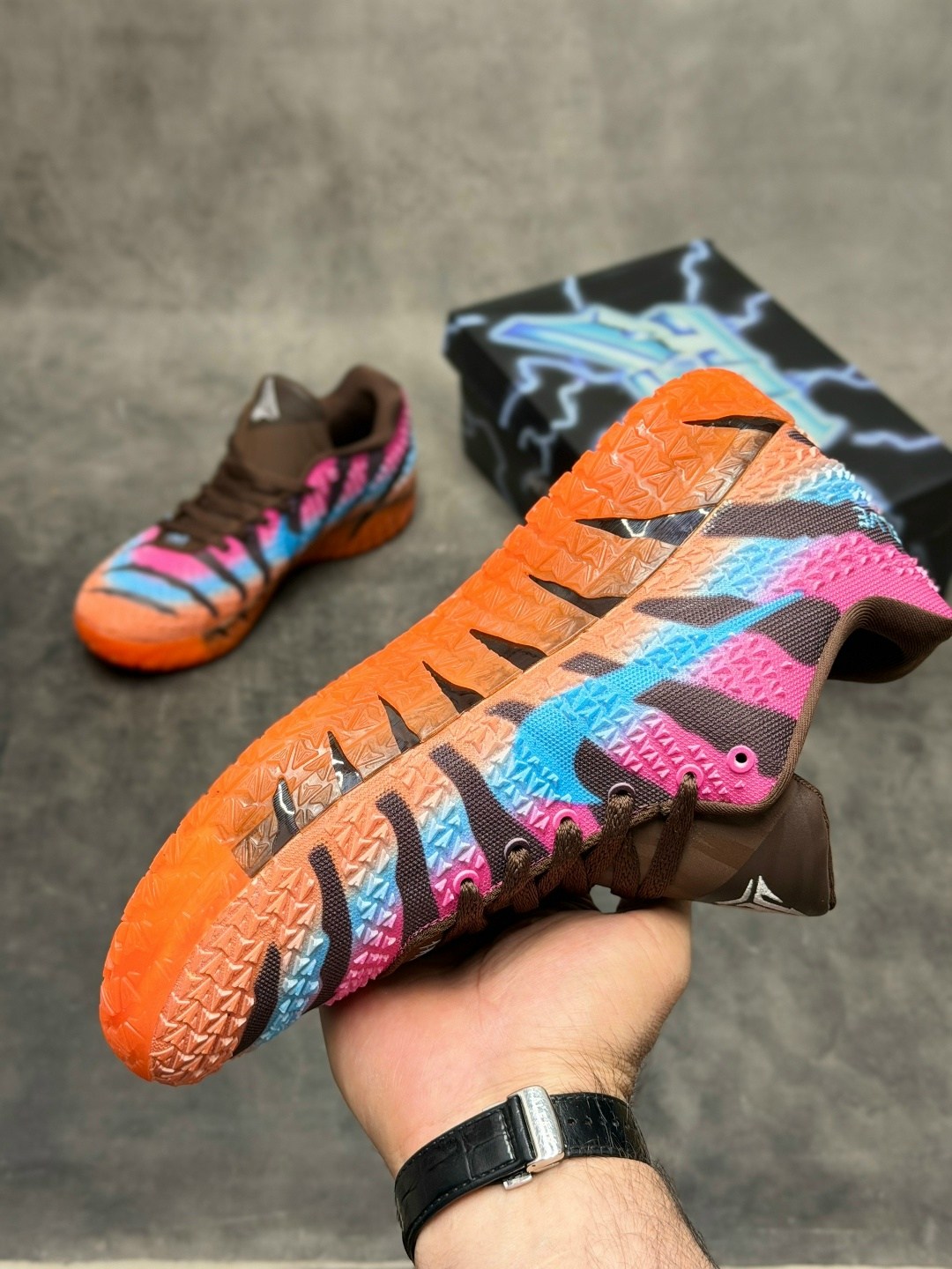 баскетбольные кроссовки,кроссовки,мужская спортивная  для баскетбола,разноцветные кроссовки,ja 3 by you custom basketball shoes nike