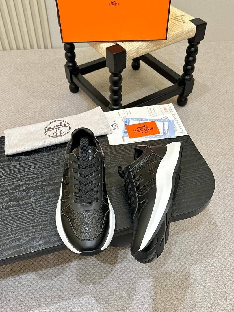 ,кроссовки мужские hermes,мужские кожаные кроссовки hermes черные с лакированным носом,кроссовки мужские кожаные hermes,мужские кроссовки hermes black