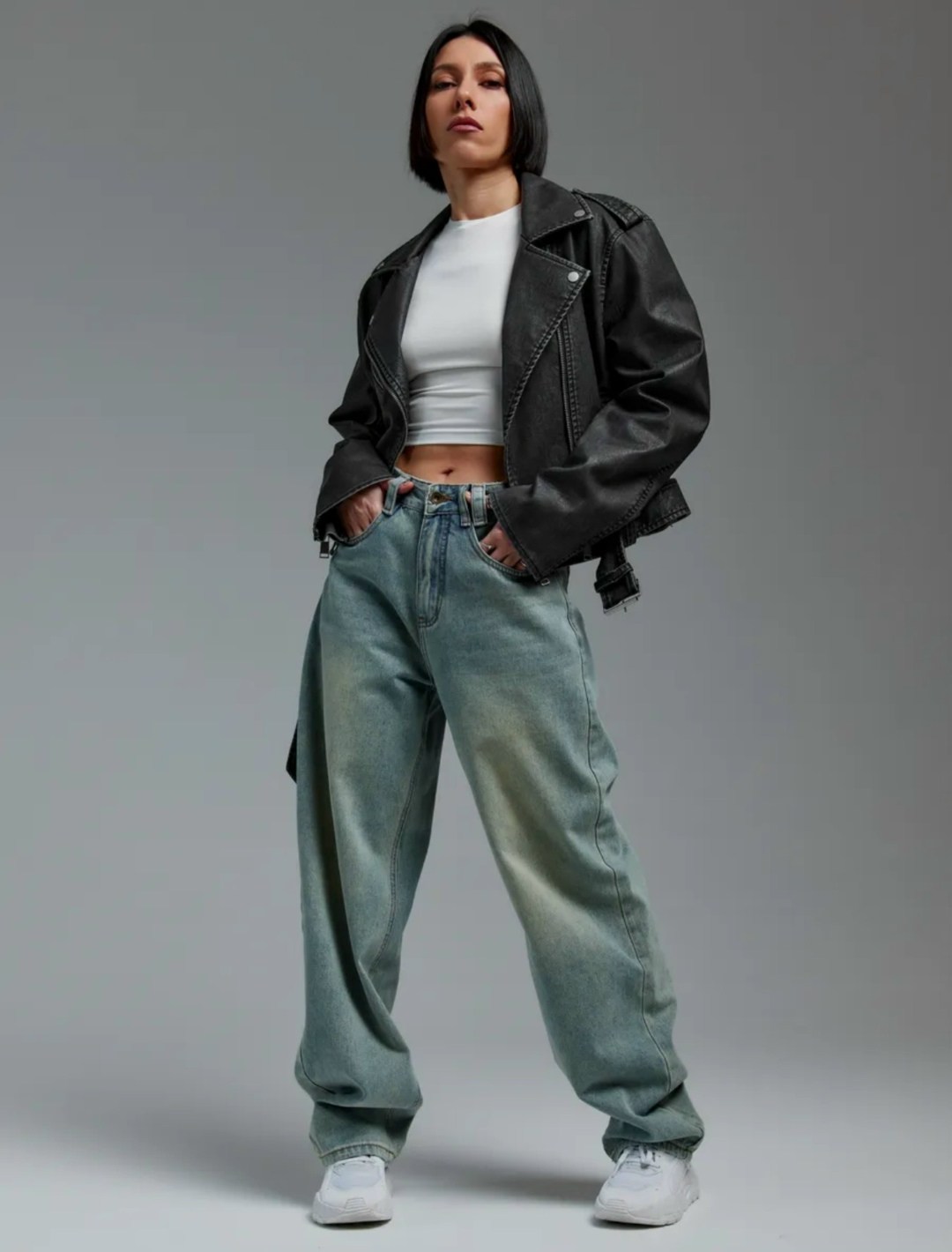джинсы бойфренды y2k широкие багги fitmint,джинсы широкие,джинсы широкие багги,широкие джинсы багги streetdnk серо-голубой,джинсы бойфренды y2k широкие багги