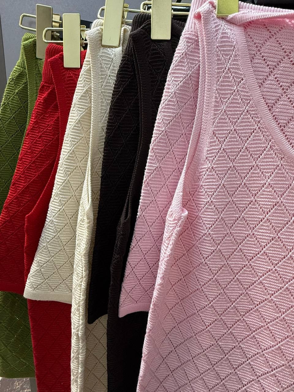 трикотажный костюм шорты,вязаные шорты,костюмы женские летние,костюм вязаный с шортами,костюм летний с шортами