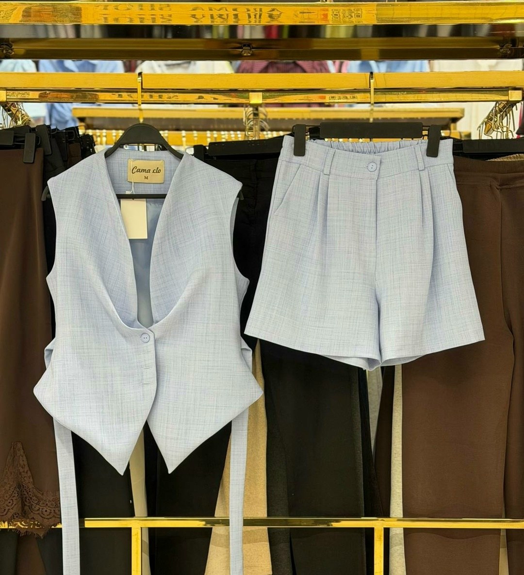 повседневный костюм,летние костюмы,костюм жилет,бежевый костюм,жилетка женская