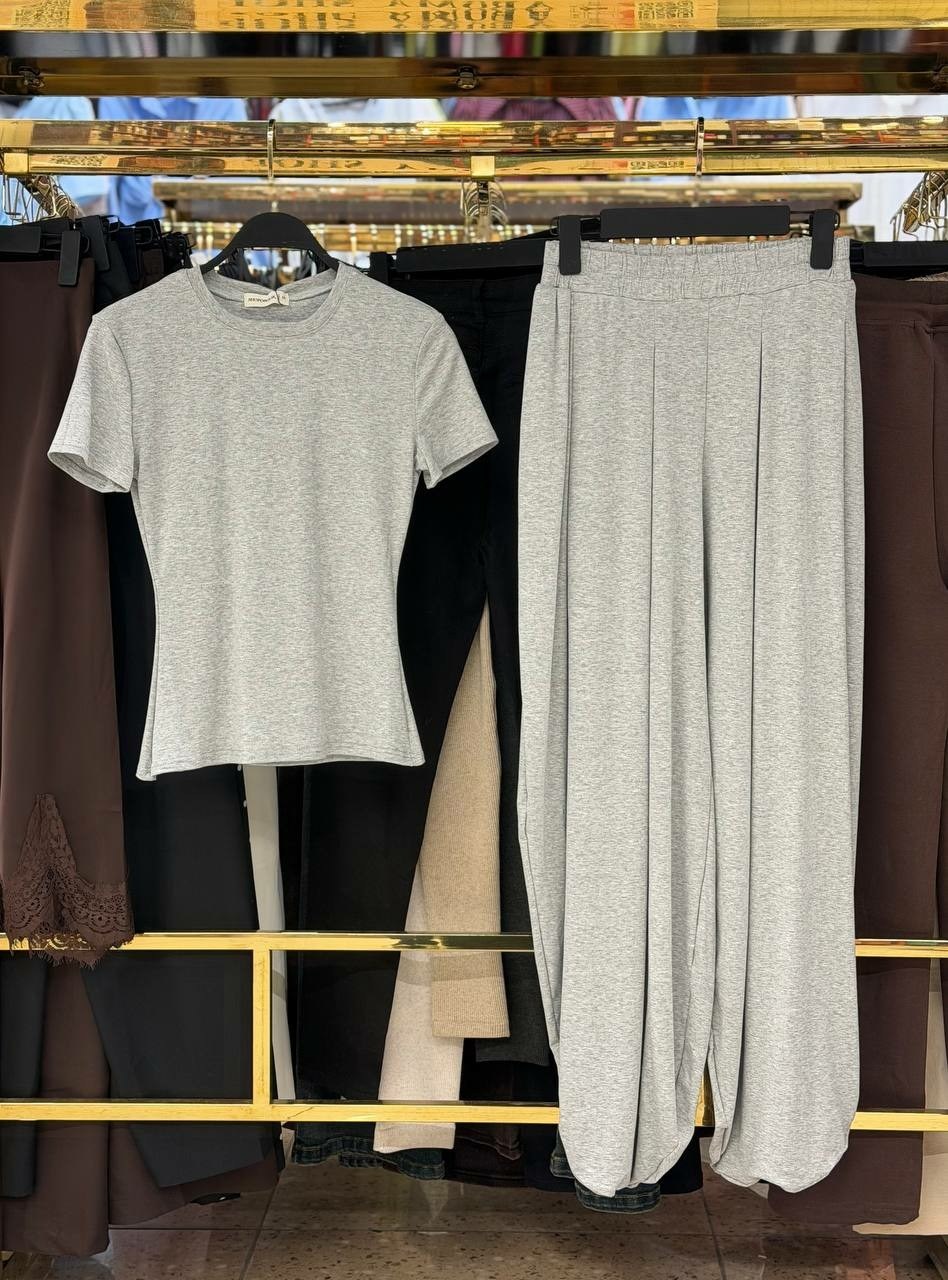 брючный костюм,женский костюм с брюками,женский костюм,брюки голубой