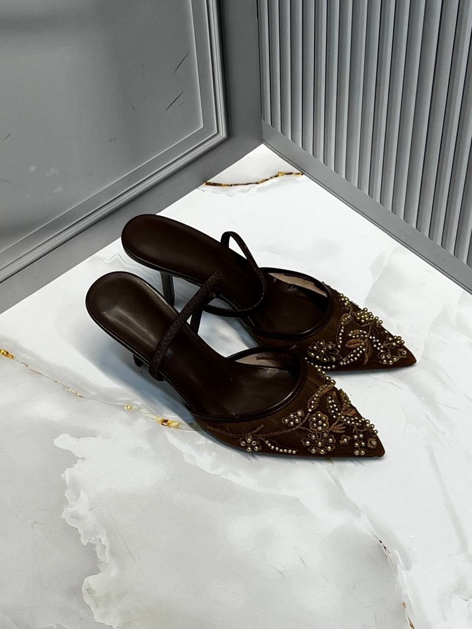 ,женская ,туфли мюли,вечерние туфли,модели туфель