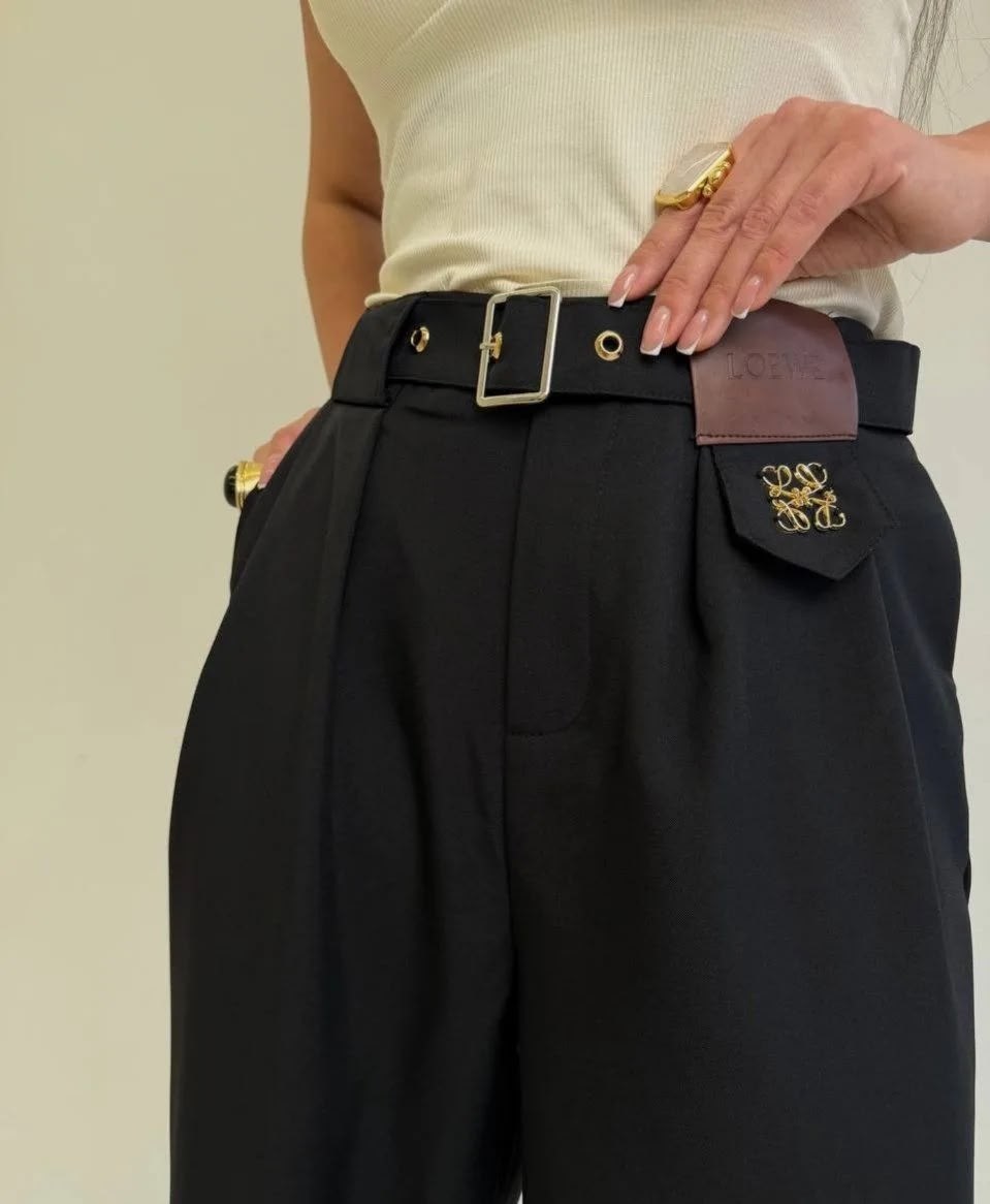 брюки палаццо,брюки палаццо женские,модные брюки,брюки emberens,женские бежевые брюки-палаццо с завышенной талией modal n