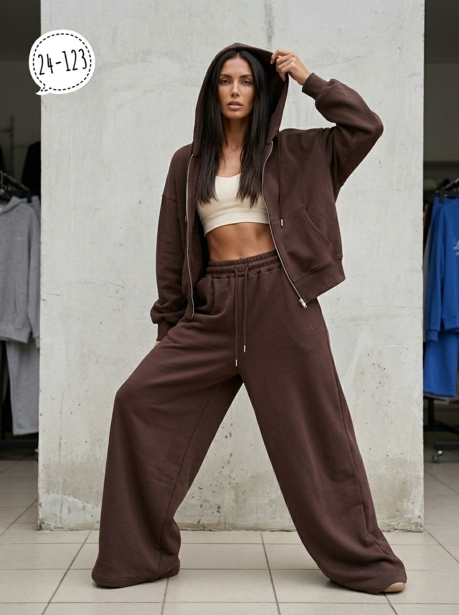 костюм спортивный со штанами палаццо и зип худи micca 362777071,спортивный костюм женский,костюм спортивный розовый,cпортивный костюм женский на флисе,костюм спортивный