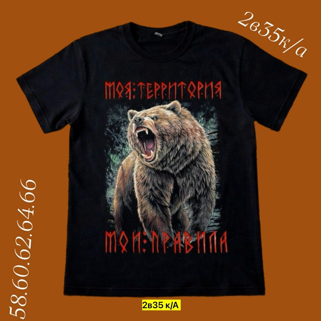 футболка медведь,футболка медведь хозяин тайги - моя земля мои правила мужская 3d,славянский медведь на футболках,мужская футболка медведь хозяин тайги моя земля мои правила,футболка медведь хозяин та