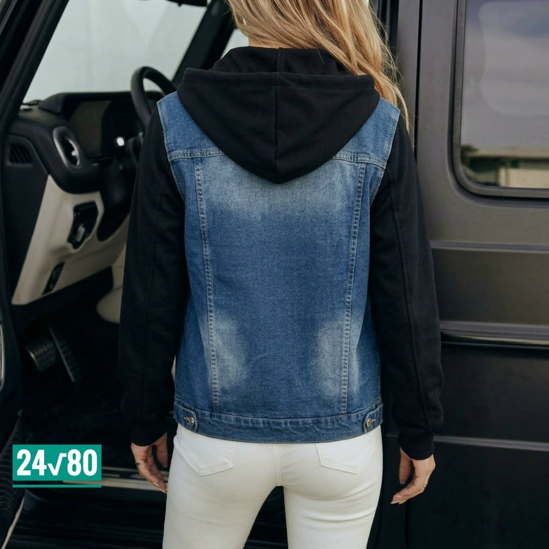 женская джинсовая куртка с капюшоном,женская джинсовая куртка,джинсовая куртка с капюшоном,джинсовая куртка,джинсовый жилет женский