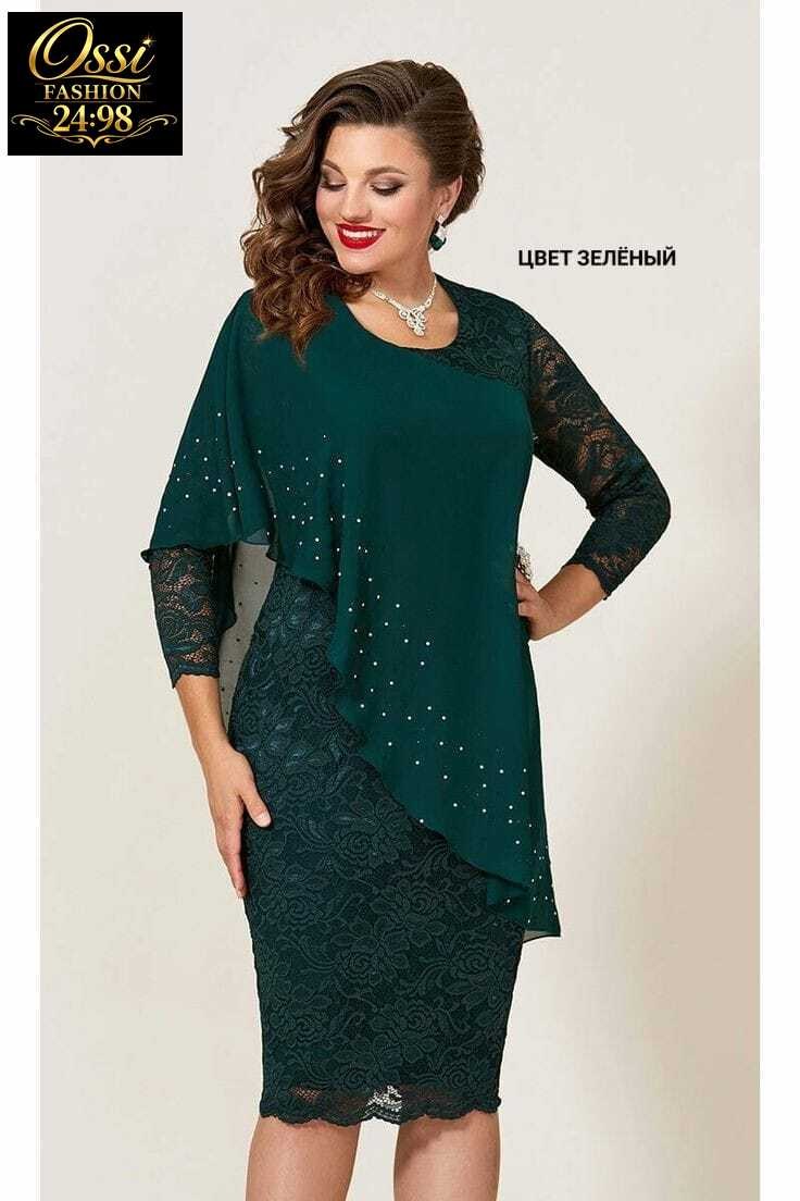 платье vittoria queen,женское платье больших размеров,нарядное платье,платье vittoria queen 1313/4 василек,платье с гипюром для полных женщин