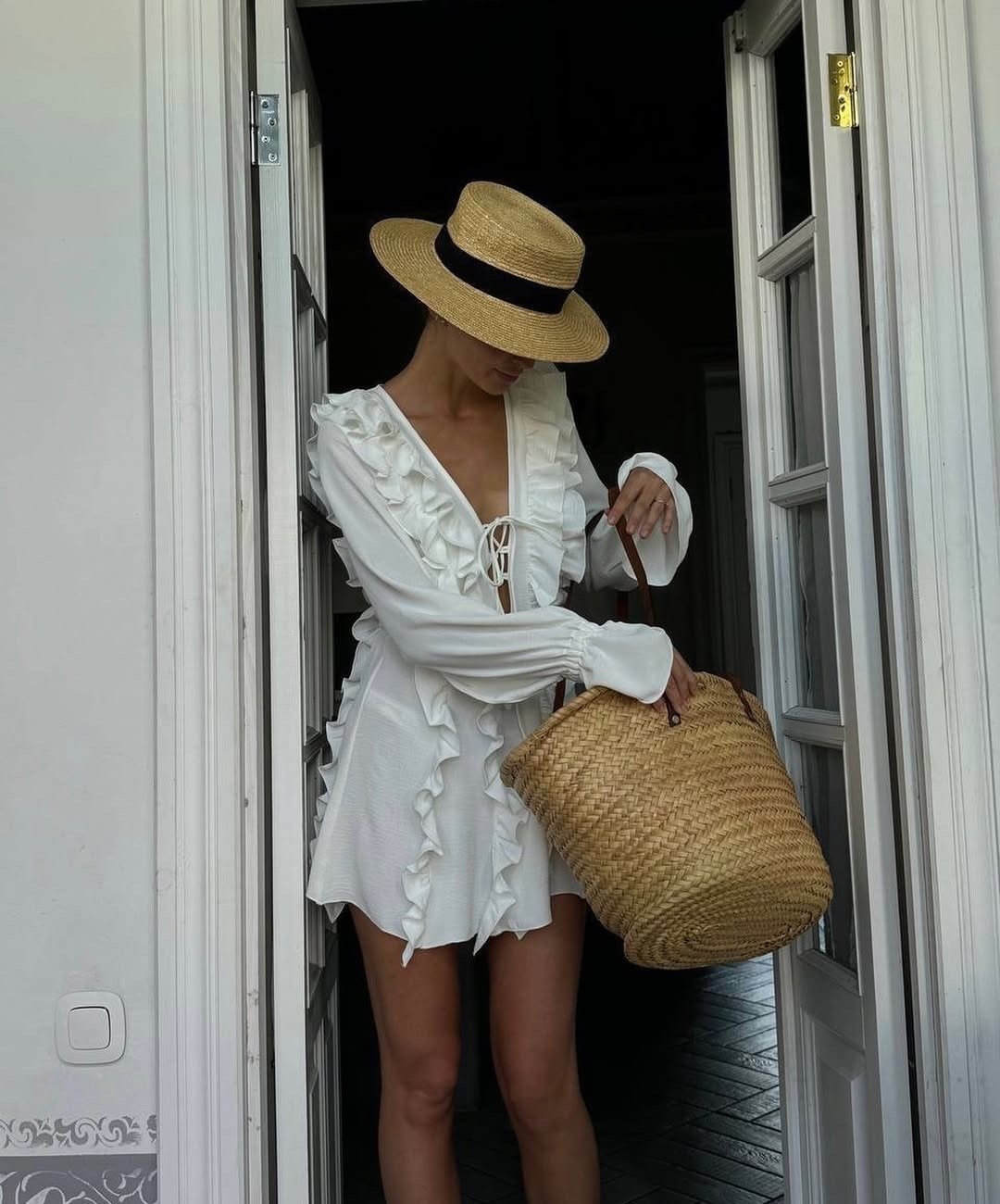 летнее белое платье,платье летнее,женское платье с рюшами,платье стильное,платье идеальное