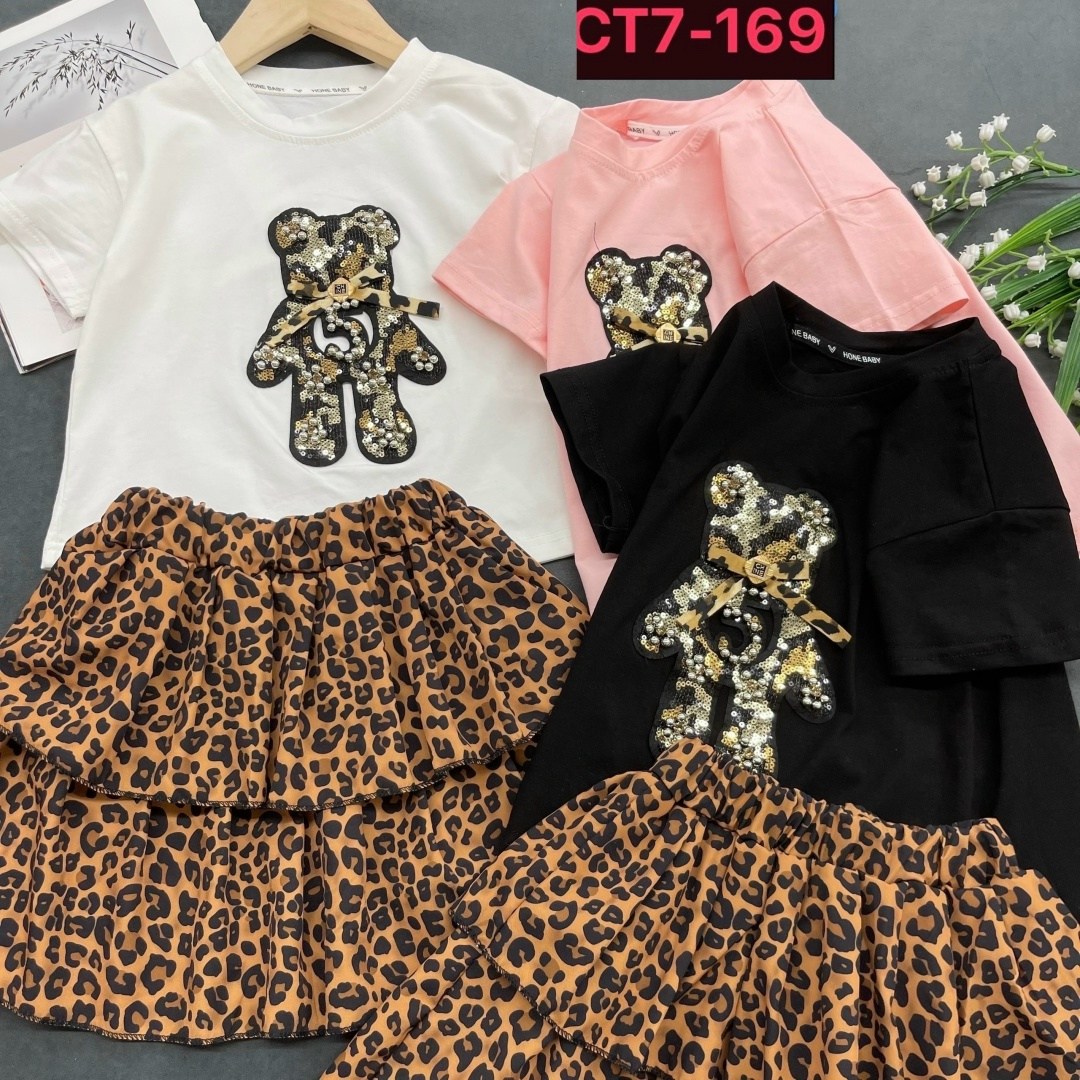 костюм для девочек,комплект одежды девочке,костюмчик,футболка леопард и юбка комплект,одежда для девочек