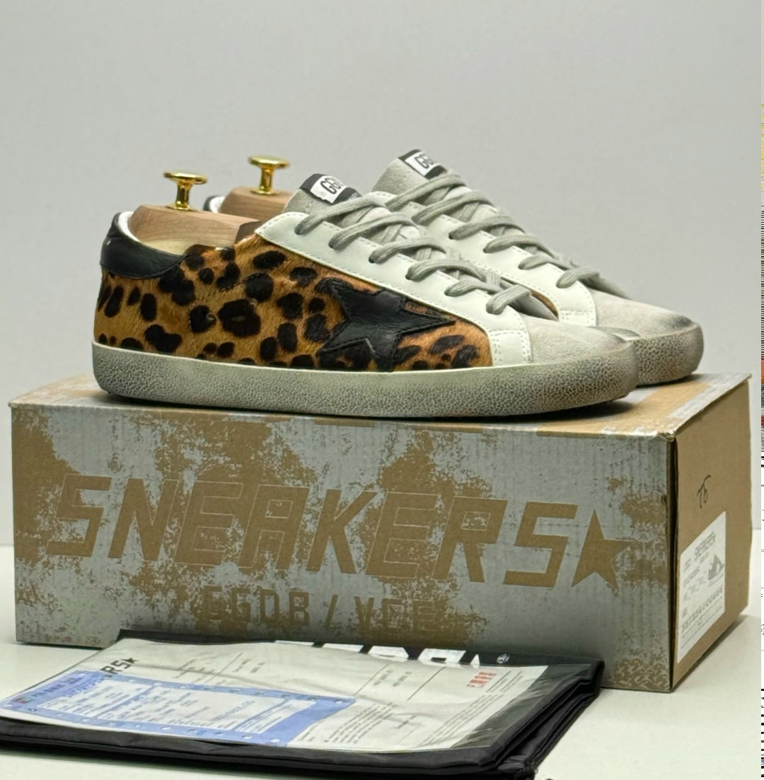 golden goose леопардовые,golden goose кеды леопард,кроссовки golden goose wmns superstar leopard коричневый,,кеды golden goose