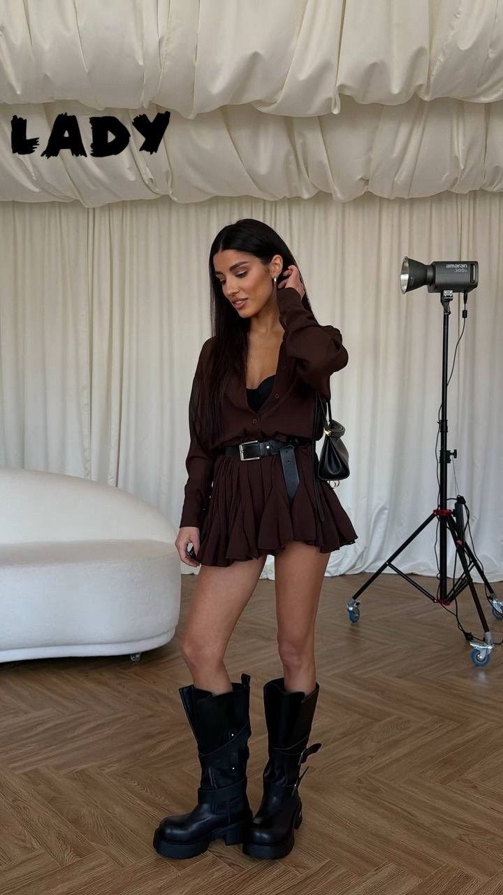 костюм летний юбка и блузка с воланами муслиновая herstyle 326251308,платье рубашка,повседневный костюм,рубашка женская,женский костюм