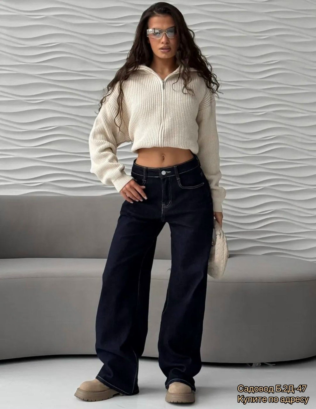 женские джинсы трубы,джинсы трубы,джинсы палаццо,джинсы брюки,повседневные темно-синие широкие джинсы zhisi lao