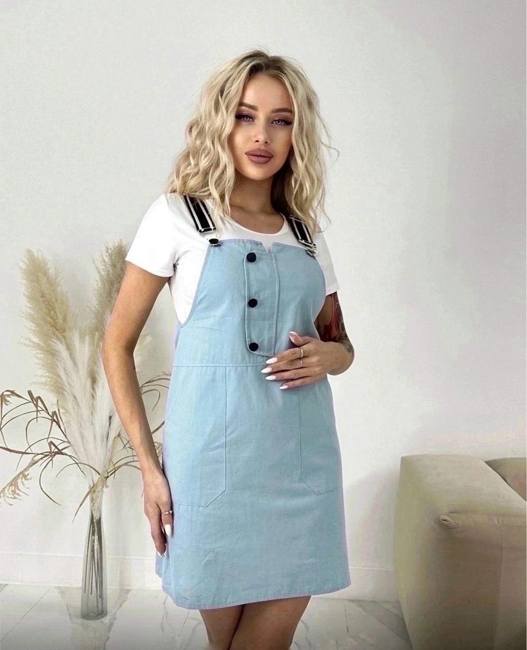 сарафан женский летний,сарафан женский,сарафан модный,сарафан с футболкой,сарафан с майкой