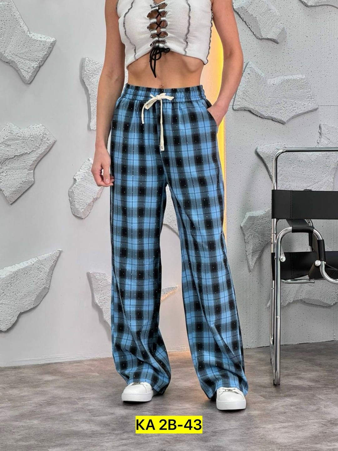 клетчатые штаны женские широкие,штаны в клетку,брюки клетка женские,брюки в клетку,клетчатые брюки