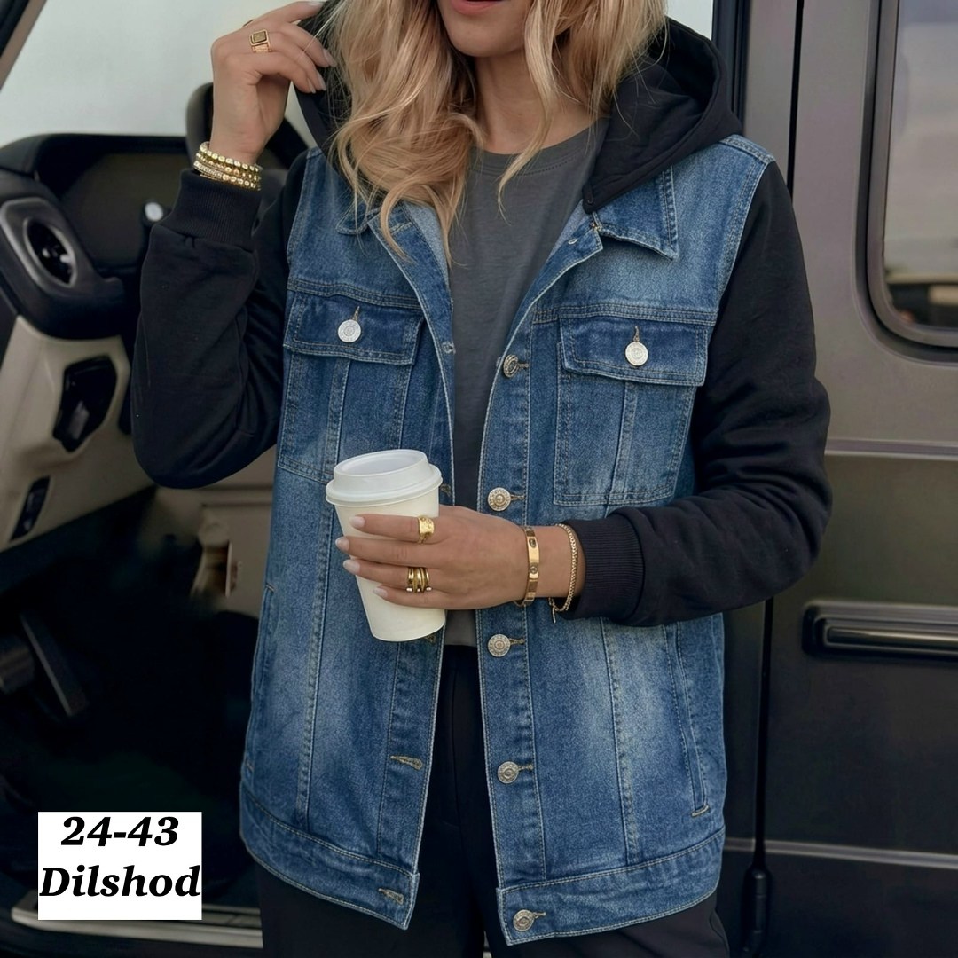 джинсовая куртка,джинсовые куртки женские,женская джинсовая куртка с капюшоном,джинсовая куртка с капюшоном,модные джинсовые куртки