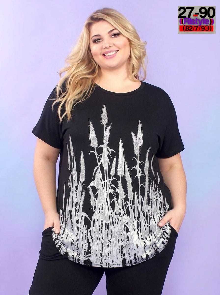 футболки для полных женщин,туника серебро интикома,туники полным женщинам, больших размеров,женская футболка больших размеров