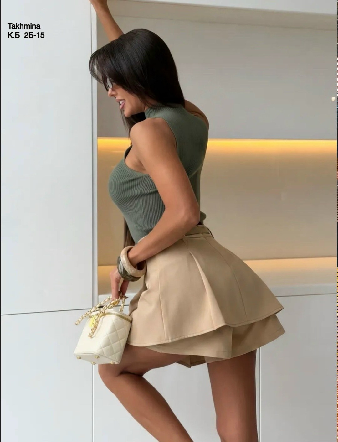 майка вязаная,модные образы,,майка женская