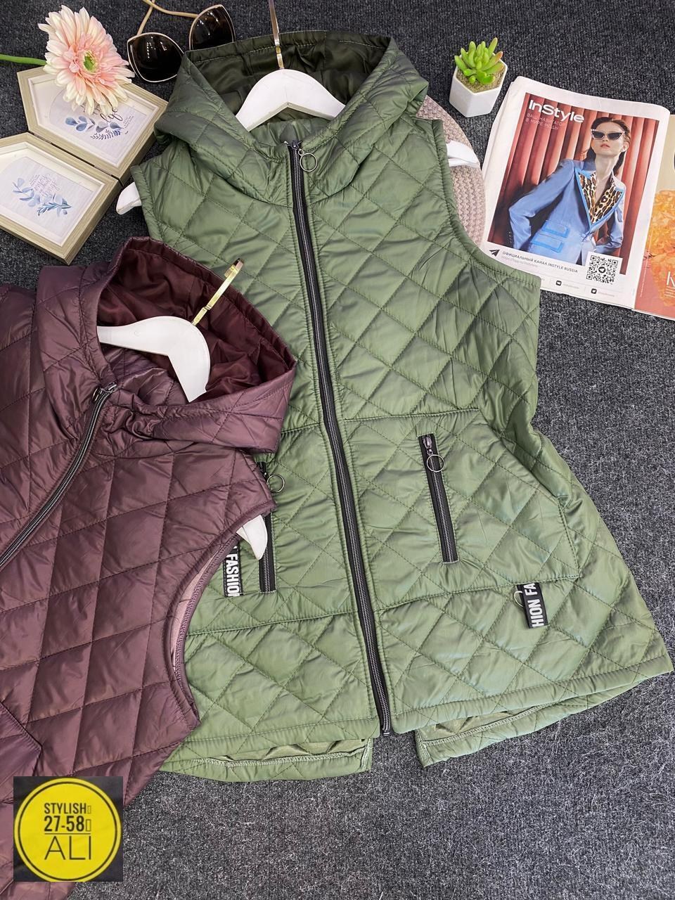 жилет на синтепоне,жилетка женская,демисезонная жилетка,жилетка на синтепоне,жилет женский