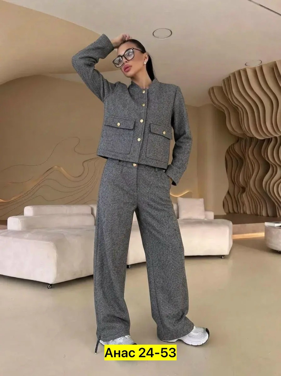 женский костюм ткань кашемир,женский костюм,вязаный костюм с брюками теплый оверсайз gh fashion,женский костюм двойка ткань кашемир,костюм кашемировый женский