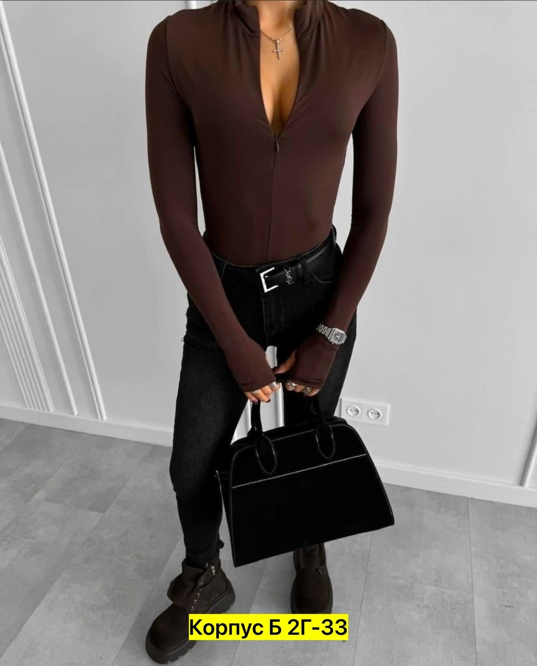 женское боди с длинным рукавом на молнии happyfox,боди для женщин,боди лапша,боди трикотаж,комбинезон спортивный