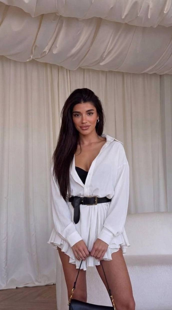 костюм летний юбка и блузка с воланами муслиновая herstyle 326251308,модная блузка,повседневный костюм,