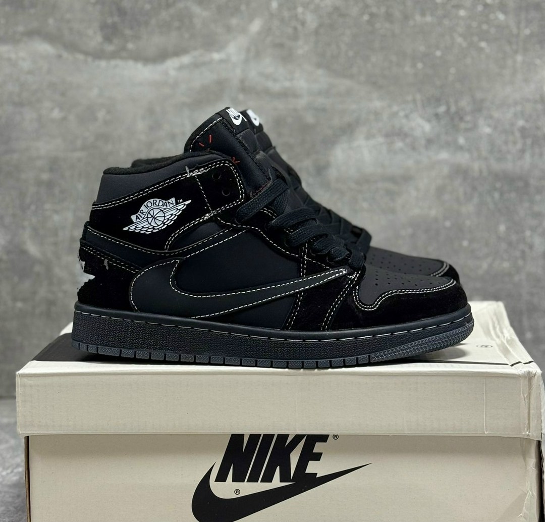 кроссовки nike travis scott x air jordan 1 high black phantom,,nike air jordan 1 og black phantom travis scott,travis scott x nike air jordan 1 high black phantom, мужская