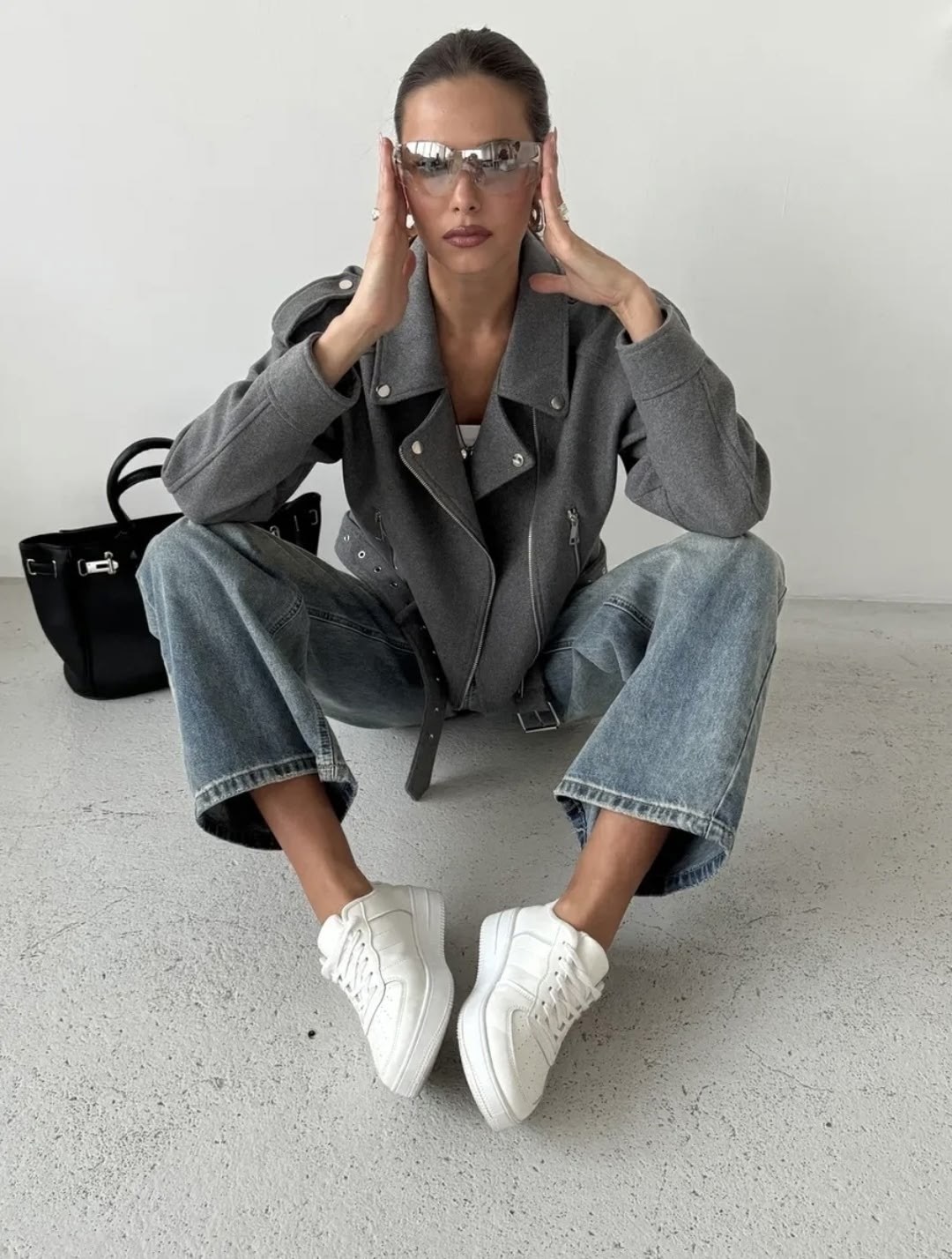 куртка,куртка женская,серая косуха,серое пальто,полупальто