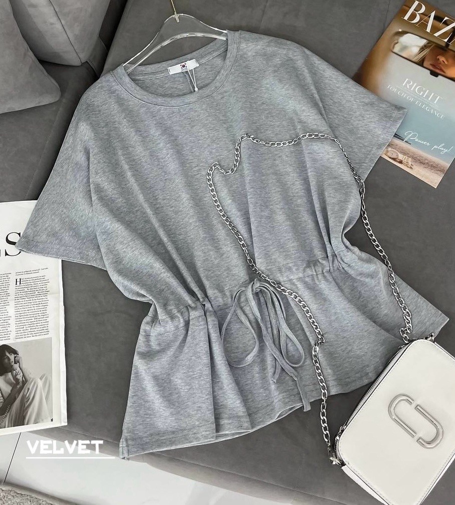 трикотажные костюмы,футболка с поясом,футболки женская,женская футболка оверсайз