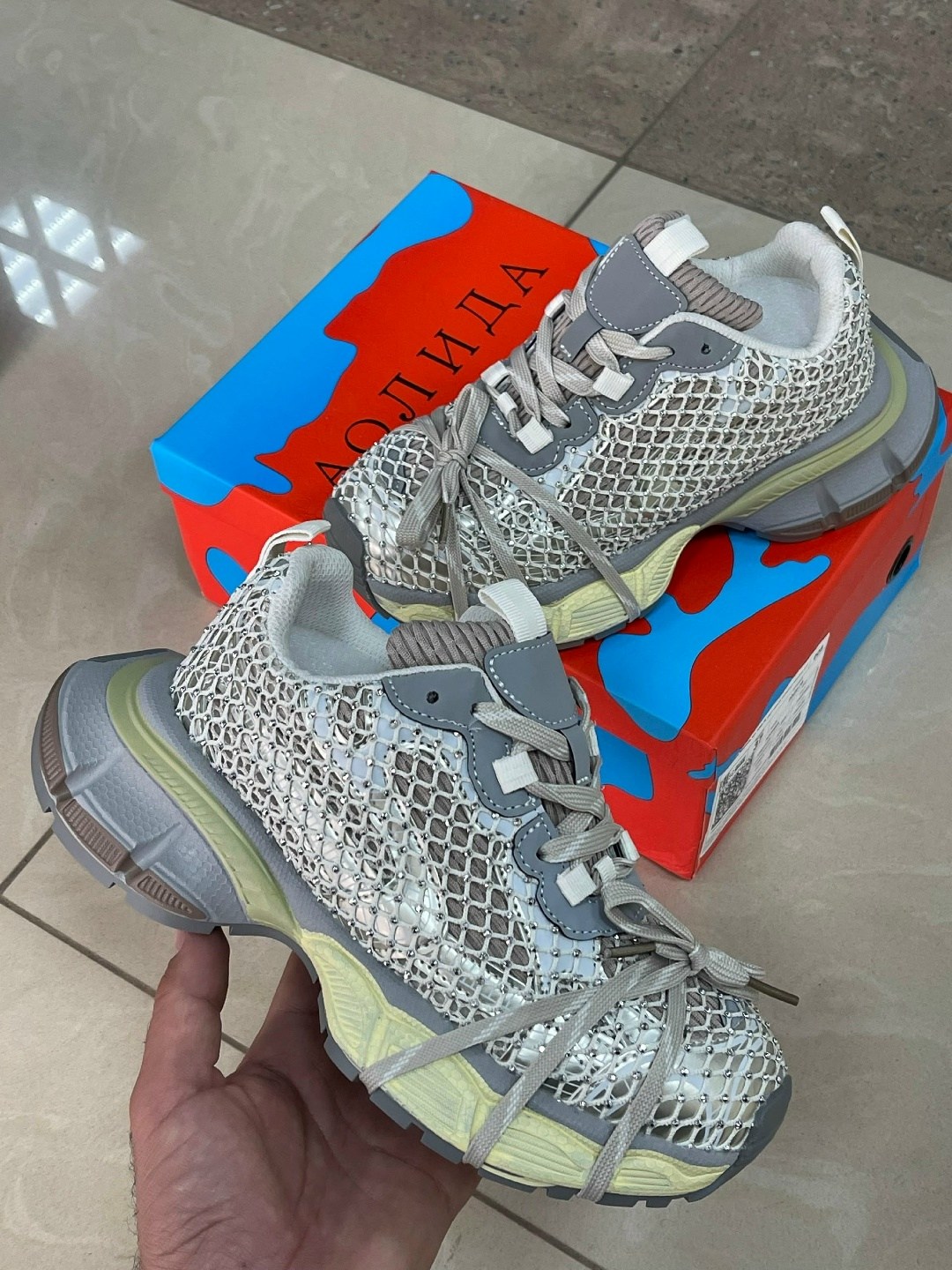 кроссовки сетчатые блестящие balenciaga,кроссовки balenciaga,кроссовки женские,,женские кроссовки balenciaga