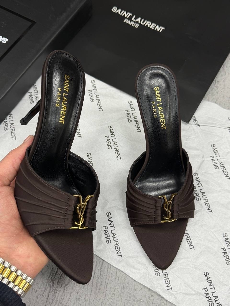 ,босоножки yves saint laurent,туфли saint laurent,мюли женские,ysl босоножки