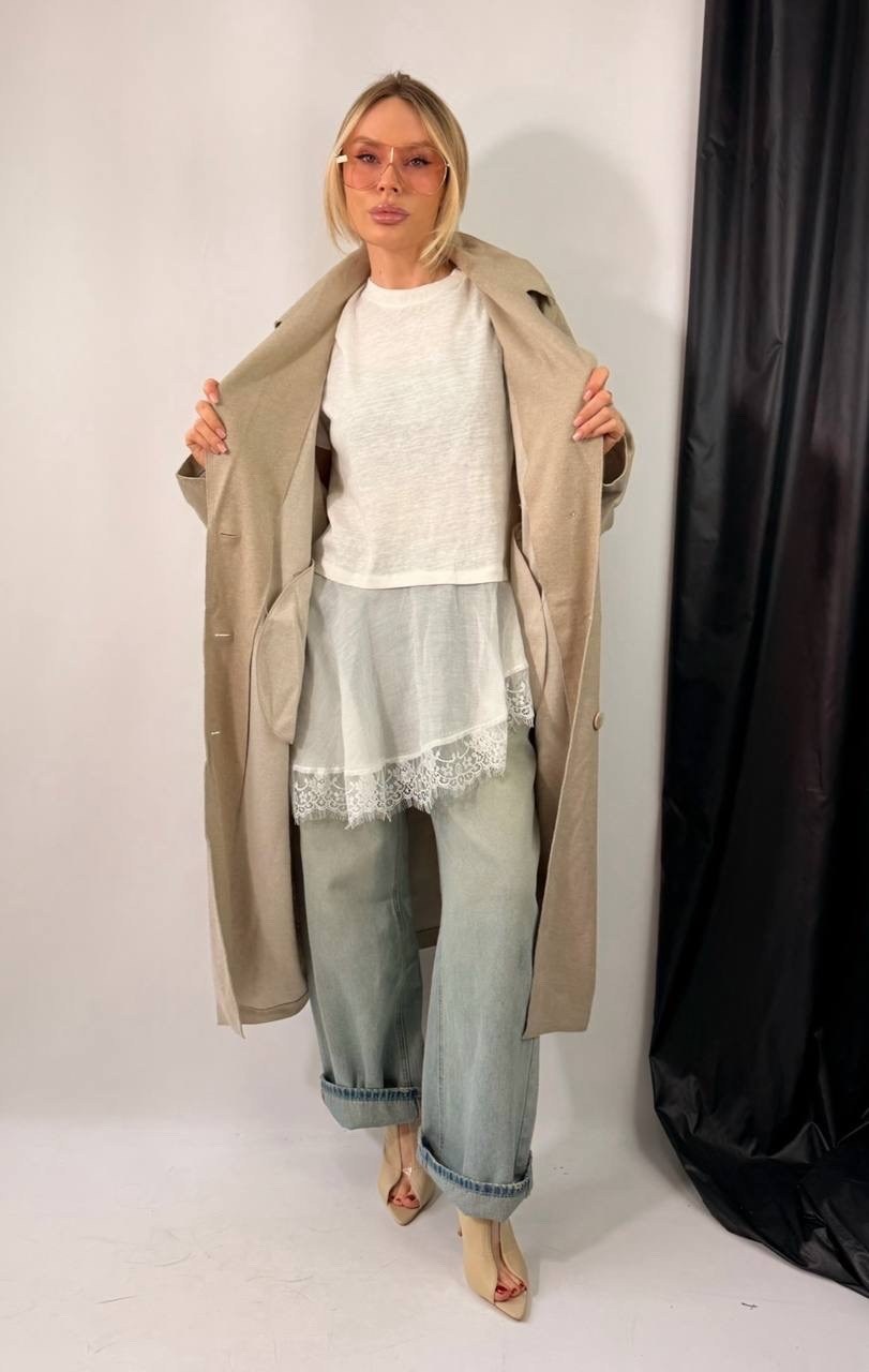 модное пальто,оверсайз тренч,пальто тренч,пальто с поясом