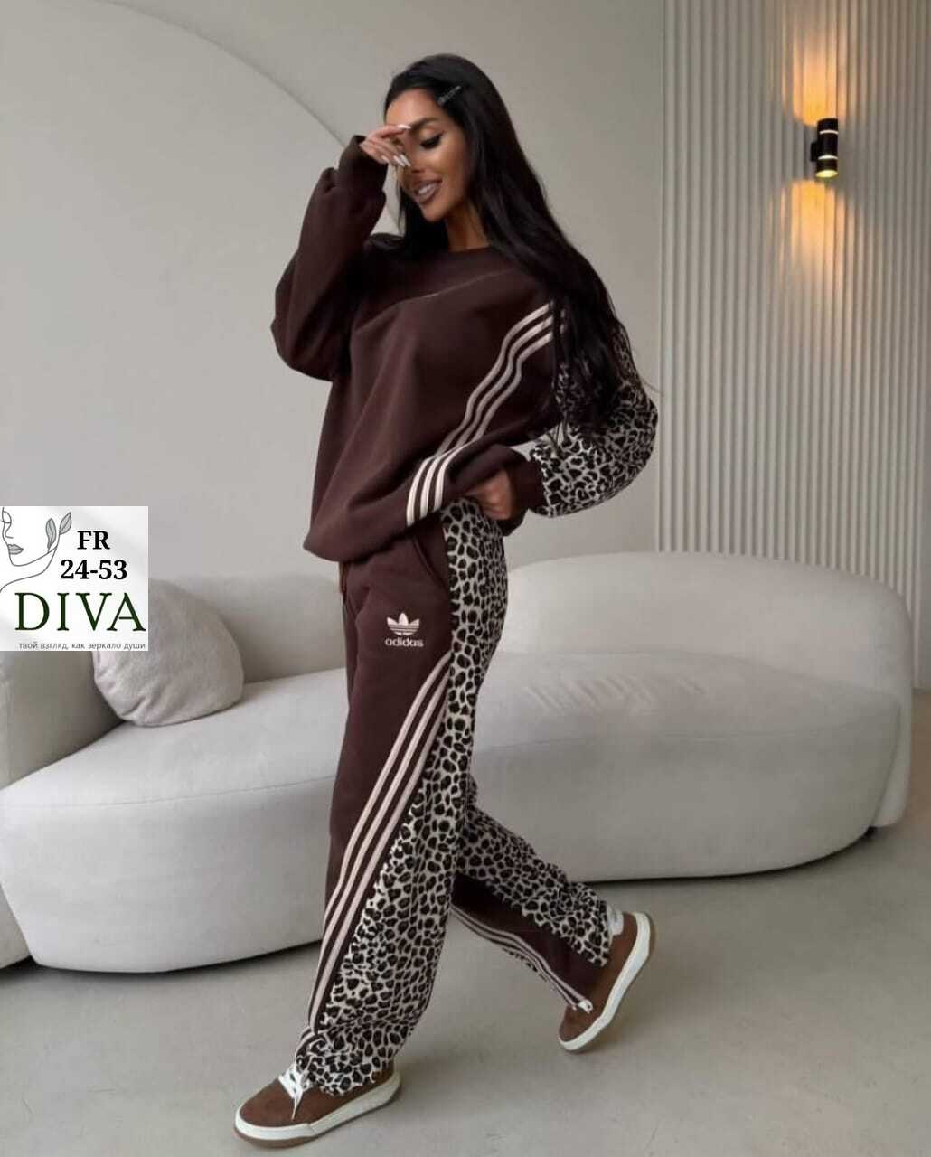 женский костюм,спортивный костюм теплый брючный леопардовый majiko,спортивный костюм женский теплый брючный леопардовый majiko,леопардовый костюм женский,леопардовый костюм