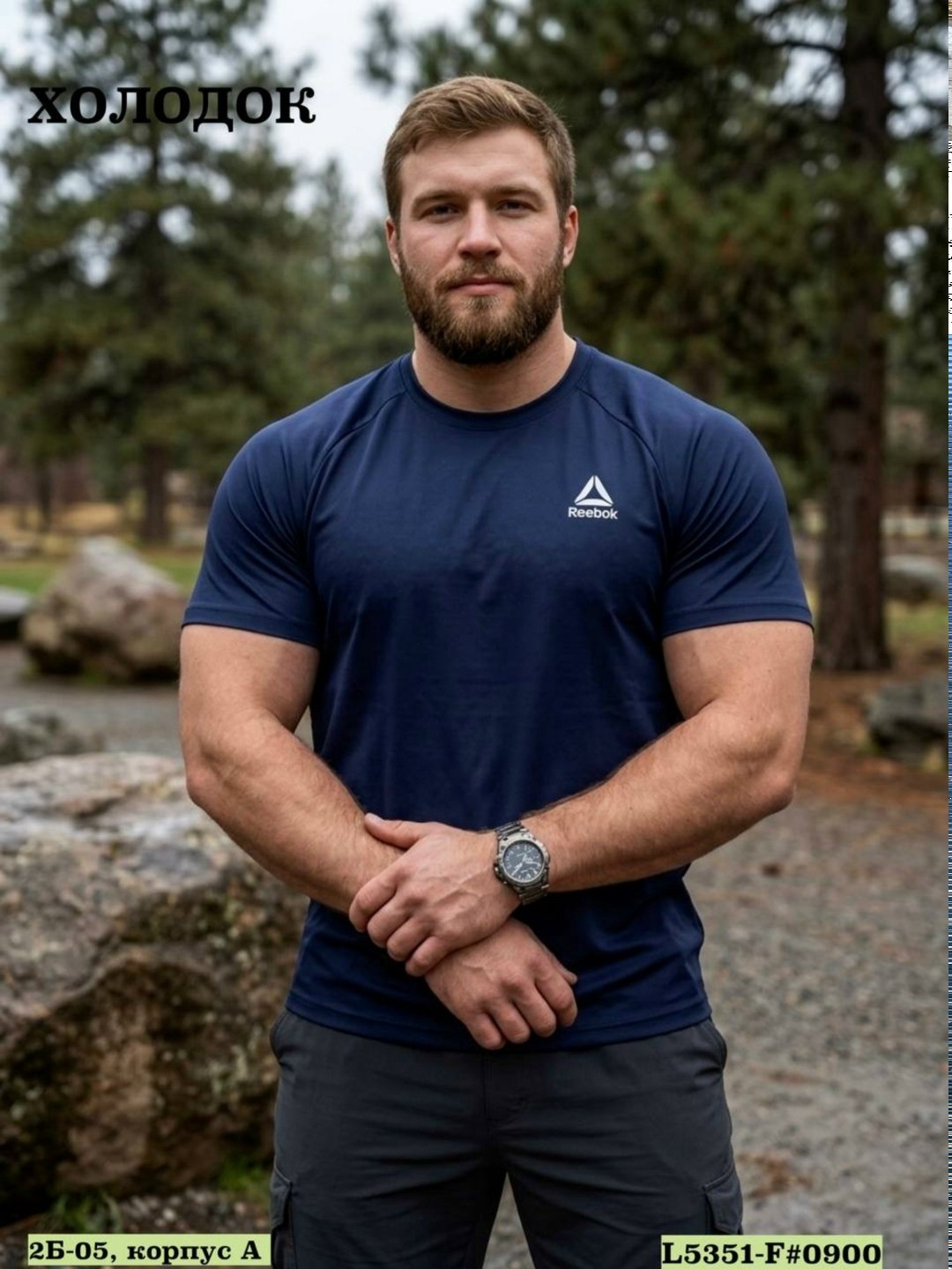 футболка мужская reebok,мужская футболка,футболки для мужчин,футболка спортивная reebok