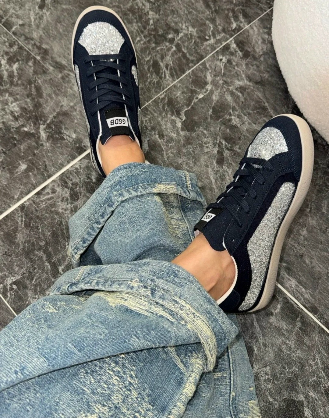 кеды golden goose,,кроссовки super-star с блестками golden goose черный,кеды голден гус,кеды кроссовки