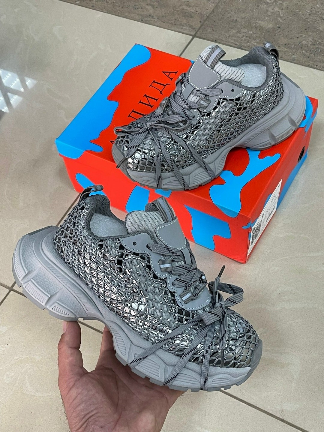 кроссовки сетчатые блестящие balenciaga,кроссовки balenciaga,кроссовки женские,,женские кроссовки balenciaga