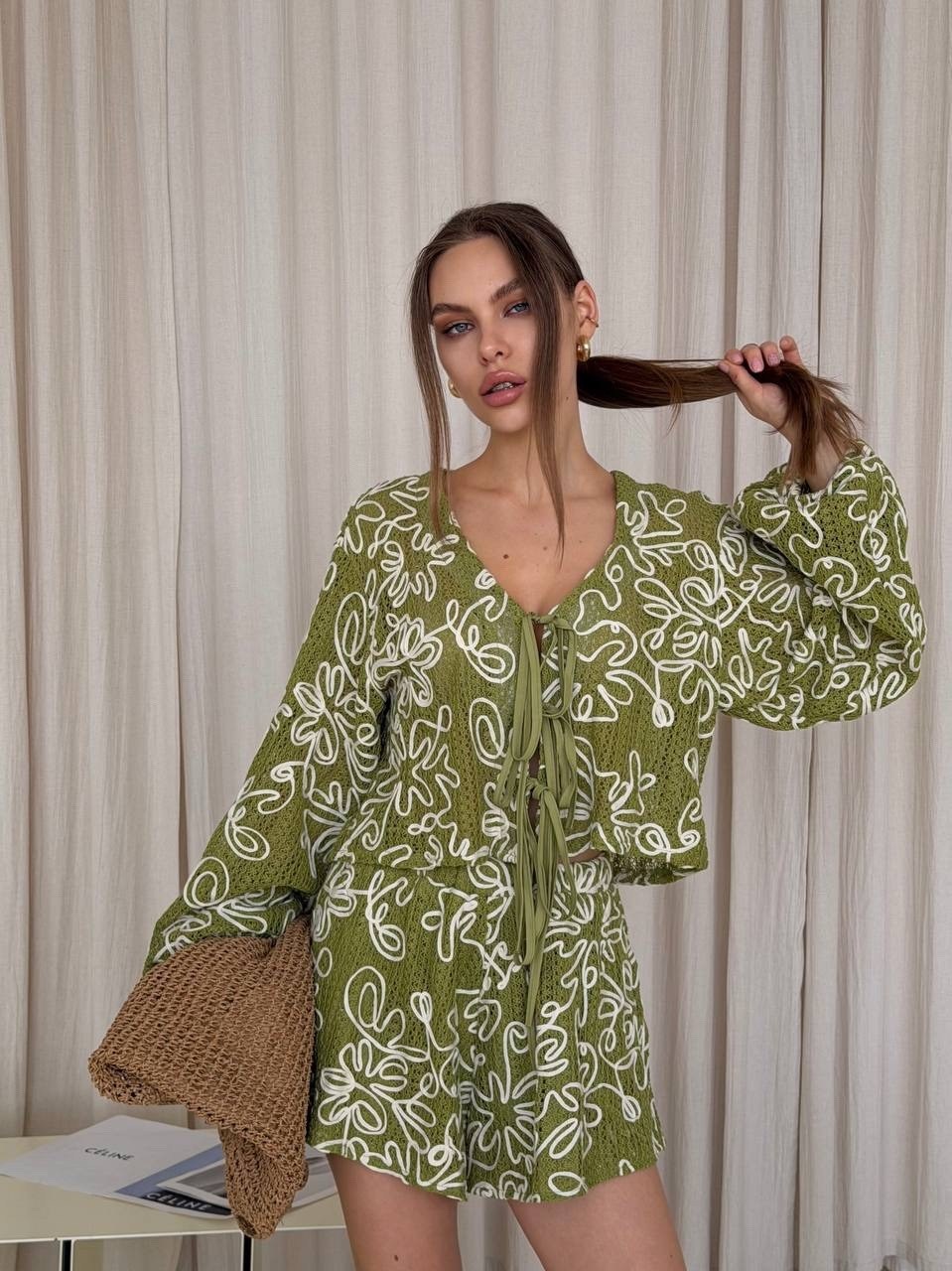 стильные костюмы,пижамный комплект trendyolmi̇lla,костюм повседневный,костюм летний,комплект пижама