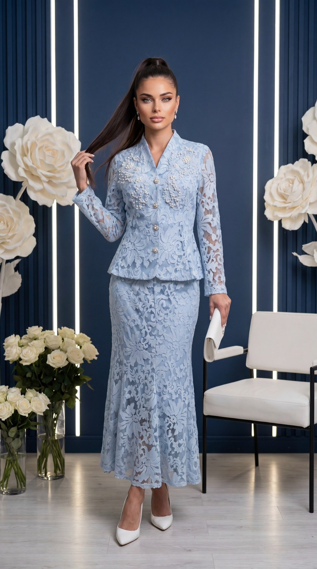 костюм юбочный мода юрс 2593 голубой,элегантные костюмы,костюм мода юрс 2763-3 голубой,костюм мода юрс 2763-3 двойка голубой,женские костюмы с юбкой